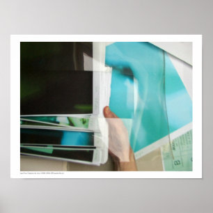 Les Non-Dessins du Jour 2005-06 Moving Blue Poster