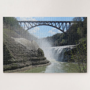 Letchworth State Park NY Landscape Quebra-cabeça