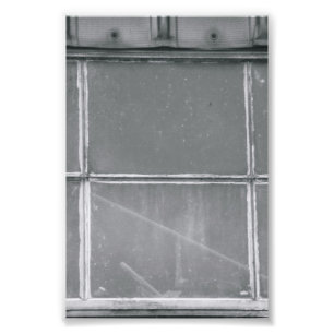 Letra alfabética Fotografia H1 Preto e Branco 4x6