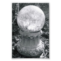 Letra alfabética Fotografia I8 Preto e Branco 4x6