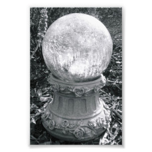 Letra alfabética Fotografia I8 Preto e Branco 4x6