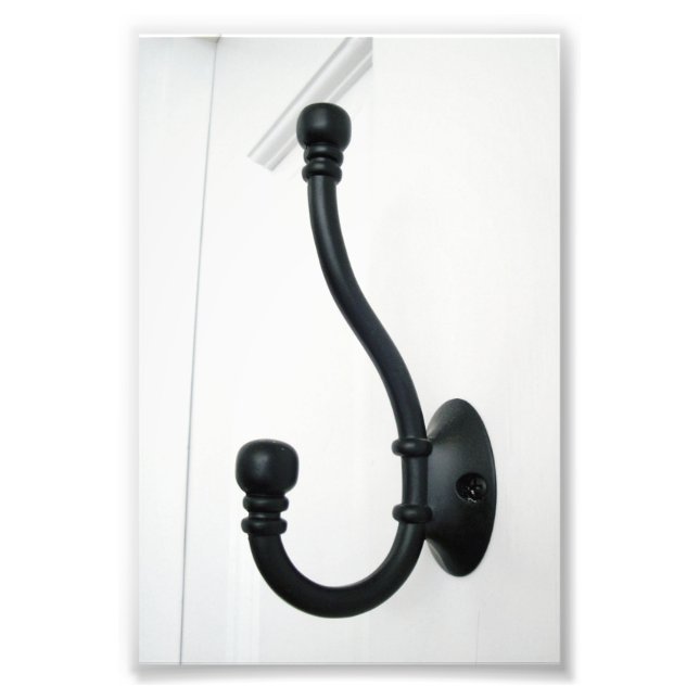 Letra alfabética Fotografia J3 Preta e Branco 4x6 (Frente)