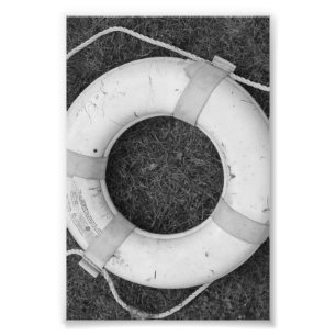 Letra alfabética Fotografia O2 Preto e Branco 4x6