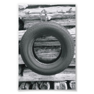 Letra alfabética Fotografia O3 Preta e Branco 4x6