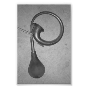 Letra alfabética Fotografia P3 Preta e Branco 4x6