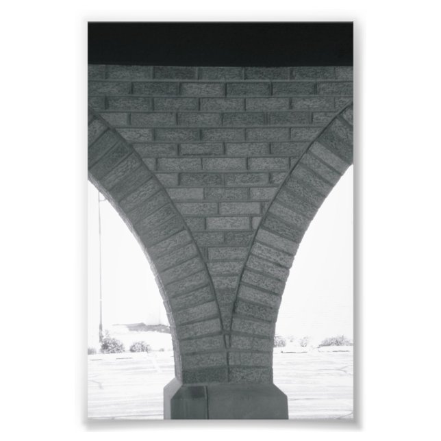 Letra alfabética Fotografia V1 Preto e Branco 4x6 (Frente)