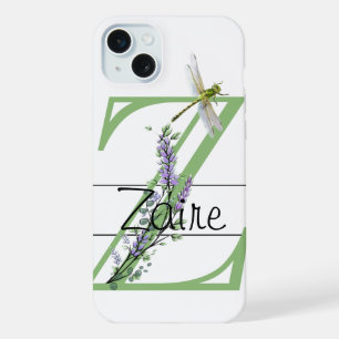 Letra alfabética Z, Dragonfly Lavanda