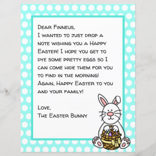 Letra Bunny Felz pascoa Personalizada
