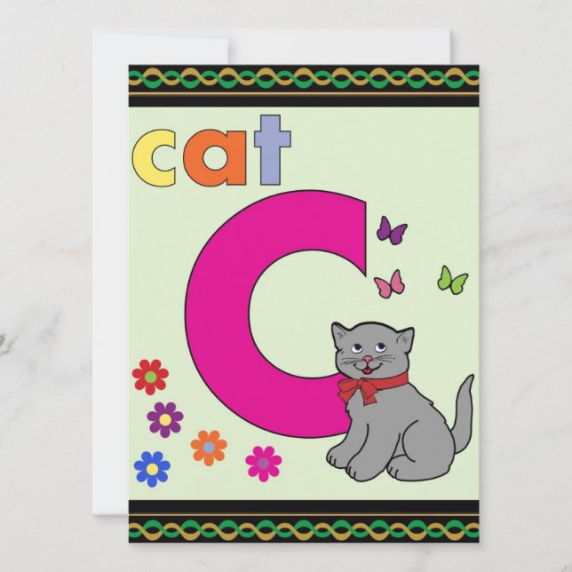 Letra Cat C (Frente)