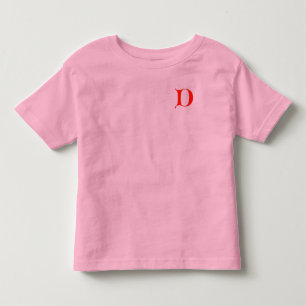 Letra D Camisa