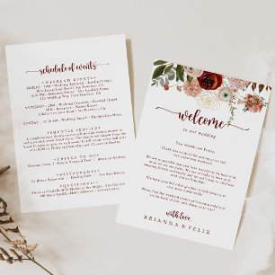 Letra de boas-vindas ao Dourado Rustic Colorful Fl