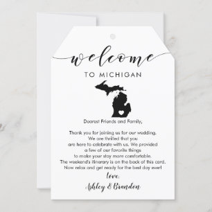 Letra de Boas-vindas do Michigan Itinerary
