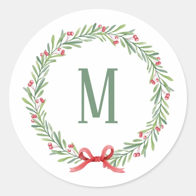 Letra de Feriado Personalizável e Adesivos de Pres (Frente)