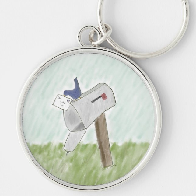 Letra de um chaveiro do Bluebird (Frente)