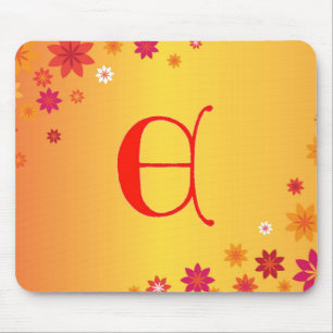 Letra E Mouse Pad