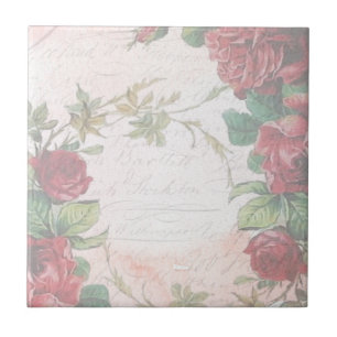 Letra Floral de Vintage Esmaecida