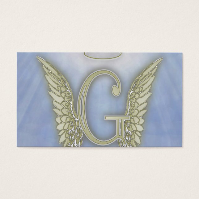 Letra G Angel Monograma (Frente)