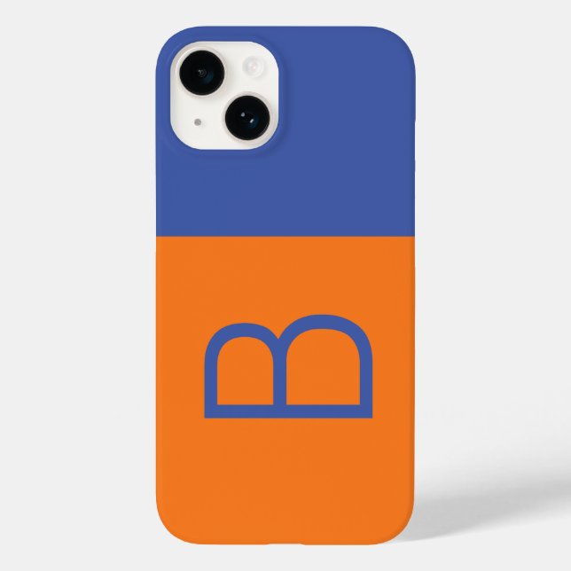 Letra inicial Monograma - Pop art moderno colorblo (Verso)