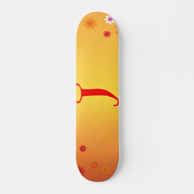 Letra J skateboard (Frente)