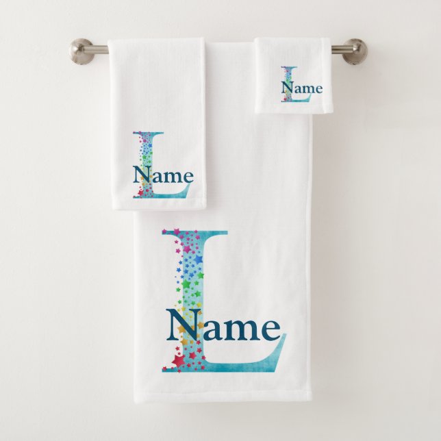 Letra L Monograma Conjunto inicial de presentes (Insitu)