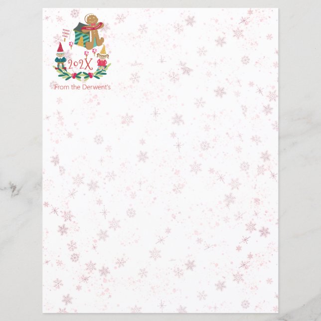 Letra natalina Feriado Pessoal (Frente)