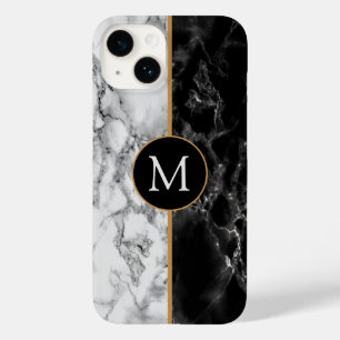 Letra personalizada capas de iphone branca escura