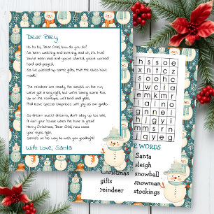 Letra Personalizada Custa de Papais noeis Pesqui