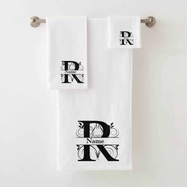 Letra R Monograma Conjunto inicial de presentes (Insitu)