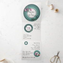 Letra Tripla Personalizada Convite para Casamento