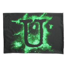 Letra U Verde Maiúscula Alfabeto