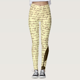 Letras Antigas Leggings