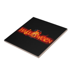 Letras ardentes maciças do SlipperyJoe no Hallowee