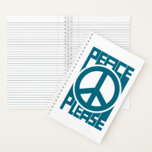 Letras Azuis Paz, Por Favor
