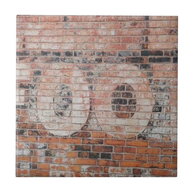 Letras de Sinalização fantasma desbotadas (Frente)