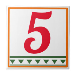 Letras e Números Vermelhos Italianos, editar númer