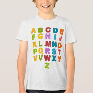 Letras Fofas Aprendizado Divertido Alfabeto Cor de