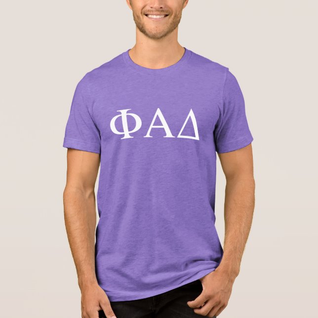 Letras Gregas Phi Alpha Delta (Frente)