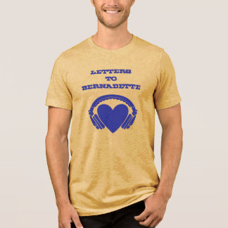 Letras para Bernadette Amarelo e Azul