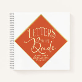 Letras Vermelhas Ao Guestbook Da Noiva Bachelorett