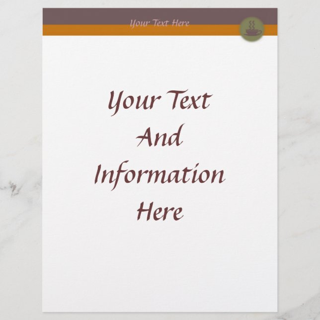 Letreiro de café quente (Frente)