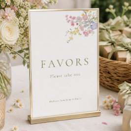 Letreiro de Mesa para Casamento com Lembrancinhas