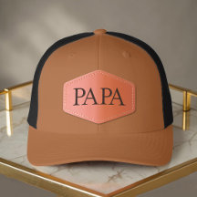 Letreiro personalizado PAPA Camel e Preto