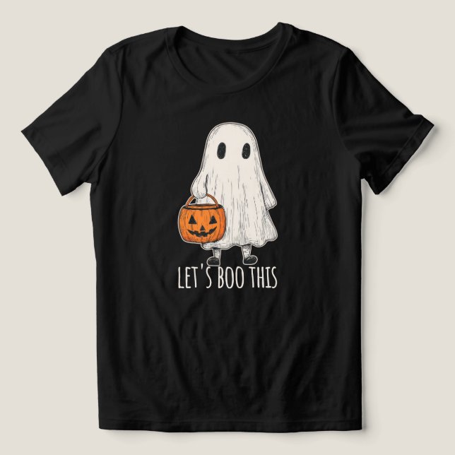 Let's Boo This Fun Ghost Trick or Treat (Design frontal)