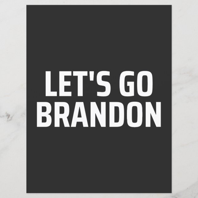 let's go brandon (Frente)