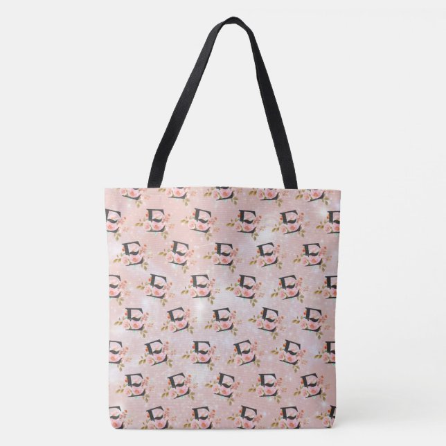 Letter E Tote Bag (Frente)