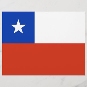 Letterhead com Bandeira do Chile