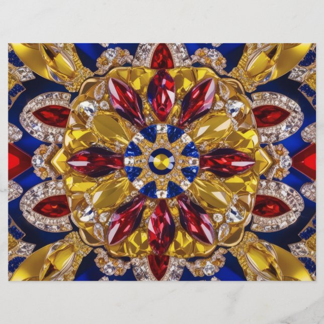 Letterhead com Colômbia Colors Design (Frente)