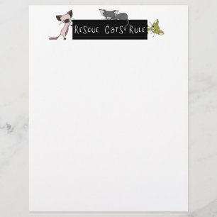 Letterhead da Regra dos Gatos de Emergência