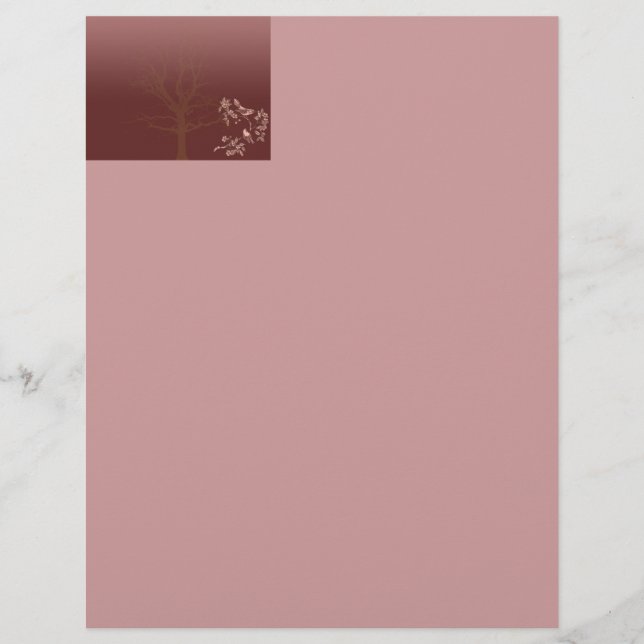 Letterhead de Beleza Asiática (Frente)