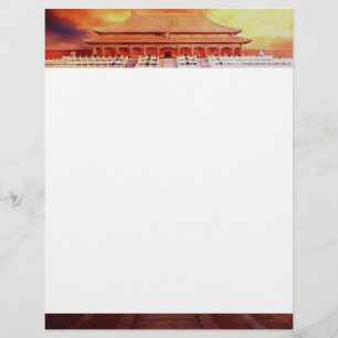 Letterhead de Cidade Proibida
